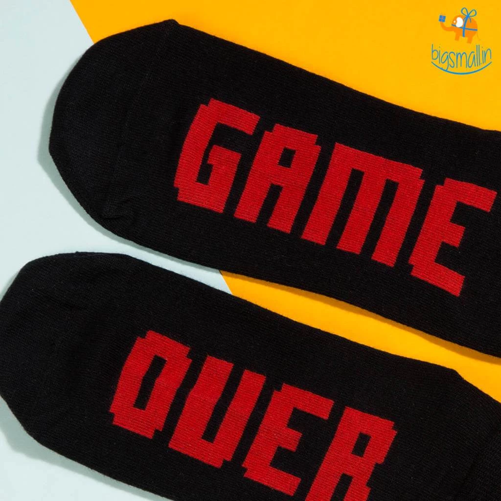 SoxyToes Game Over Socks