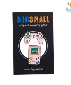 Bigsmall_piu Gamer Metallic Lapel Pins - Set Of 2