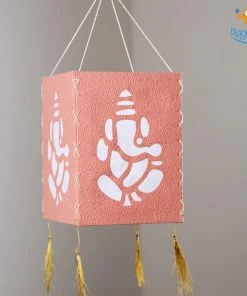 Bigsmall All Of It Ganesh Lantern - Set Of 2