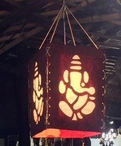 Bigsmall All Of It Ganesh Lantern - Set Of 2