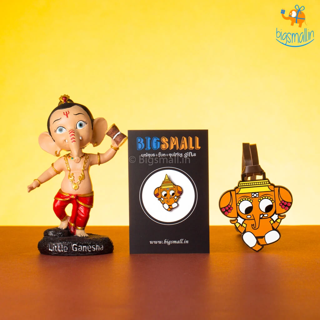 Bigsmall Little Ganesha Gift Set - Set Of 3