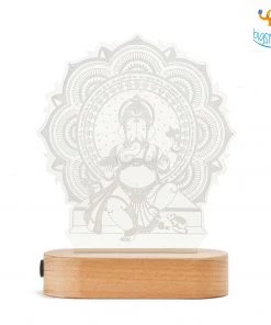 India Vibes All Of It Ganesha Hologram Lamp