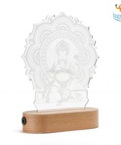 India Vibes All Of It Ganesha Hologram Lamp