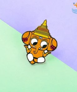 Bigsmall_piu All Of It Ganesha Lapel Pin