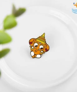 Bigsmall_piu All Of It Ganesha Lapel Pin