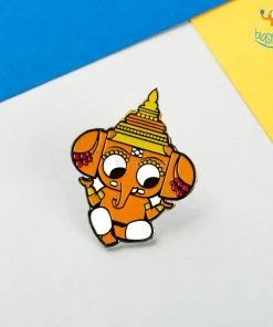 Bigsmall_piu All Of It Ganesha Lapel Pin