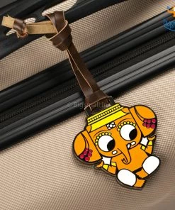 Bigsmall_piu All Of It Ganesha Metallic Luggage Tag