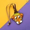 Bigsmall_piu All Of It Ganesha Metallic Luggage Tag