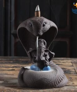 Vinny Y Ganesha Ceramic Backflow Incense Burner