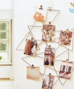 Hollyhock All Of It Geometric Art Decor Photo Holder