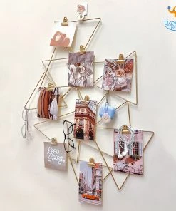 Hollyhock All Of It Geometric Art Decor Photo Holder