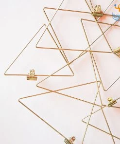 Hollyhock All Of It Geometric Art Decor Photo Holder