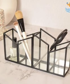 Hollyhock Geometric Glass Organizer All Of It