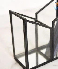 Hollyhock Geometric Glass Organizer All Of It
