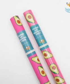 VinnyC Avocado Gift Wrapping Paper Roll