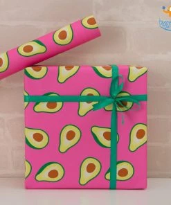 VinnyC Avocado Gift Wrapping Paper Roll
