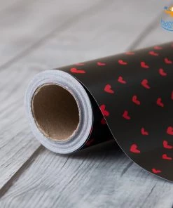 VinnyC All Of It Mini Hearts Gift Wrapping Paper Roll