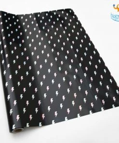 VinnyC Father's Day Lightning Flash Gift Wrapping Paper Roll