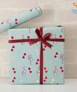 VinnyC Hearty Sunglasses Gift Wrapping Paper Roll All Of It
