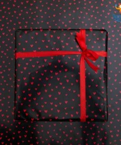 VinnyC All Of It Mini Hearts Gift Wrapping Paper Roll