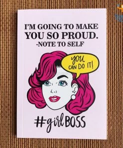 Doodlee Do Girl Boss - Note To Self Notebook All Of It