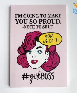 Doodlee Do Girl Boss - Note To Self Notebook All Of It