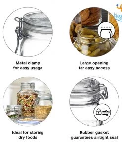 Devnow Glass Storage Jar All Of It