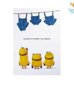 InkFlap Official Minions Poster With Snowing Effect