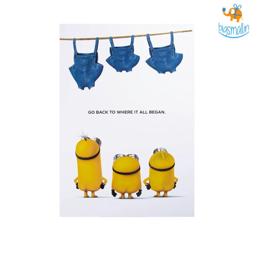 InkFlap Official Minions Poster With Snowing Effect