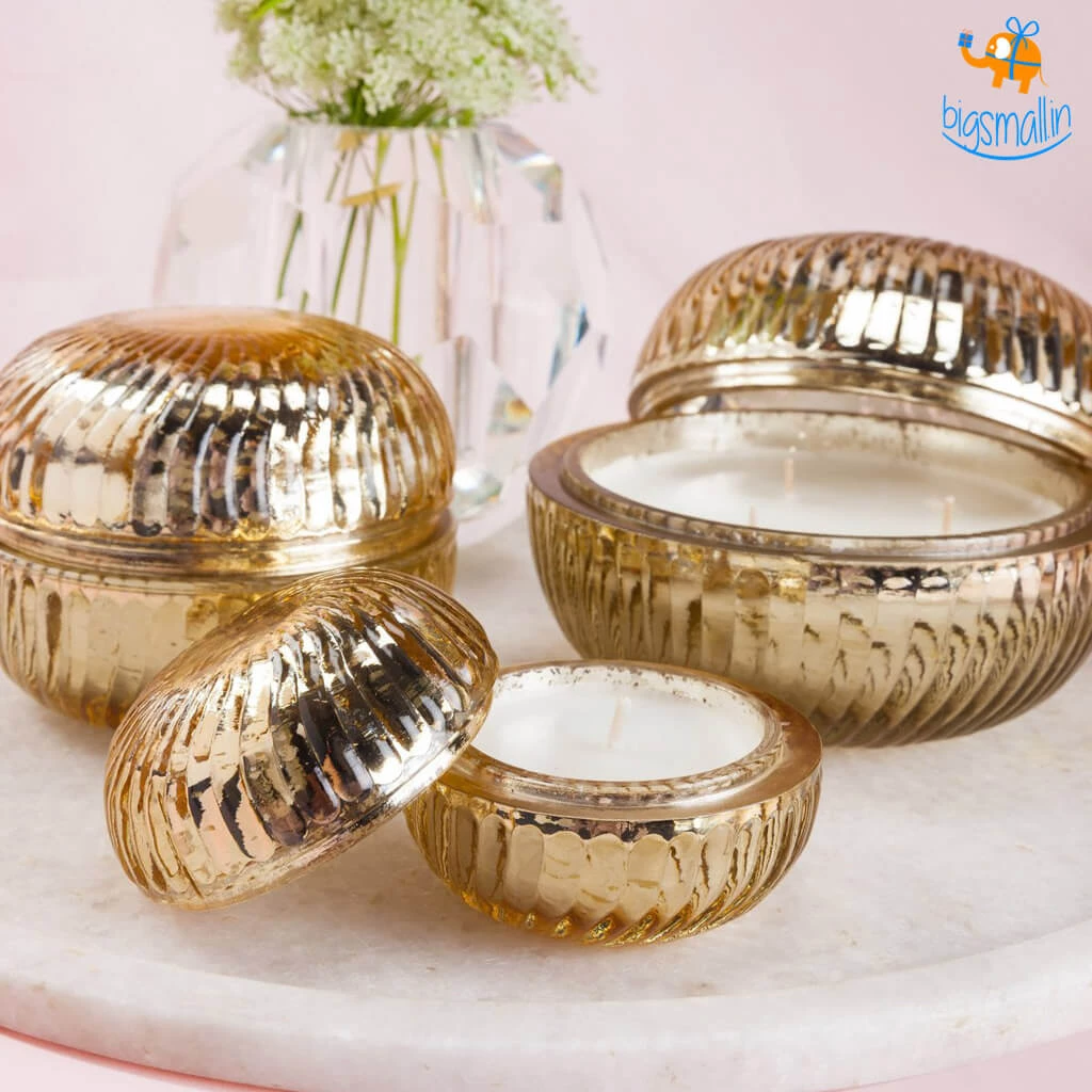 Doft Candles Golden Macaron Scented Candle