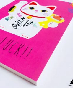Doodlee Do All Of It Lucky Cat Notebook
