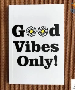 Doodlee Do Good Vibes Only Notebook