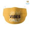SoxyToes Good Vibes Cotton Mask With Filter Father's Day