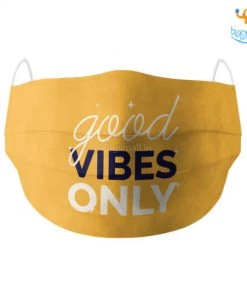 SoxyToes Good Vibes Cotton Mask With Filter Father's Day
