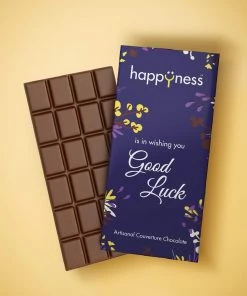 Corporate Good Luck Handmade Chocolate Bar