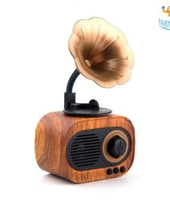 Bigsmall Vintage Gramophone Bluetooth Speaker