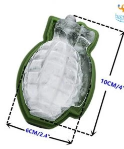 Akshay Mumbai Importer Grenade Ice Mould - Set Of 2 Father's Day