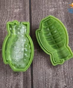 Akshay Mumbai Importer Grenade Ice Mould - Set Of 2 Father's Day