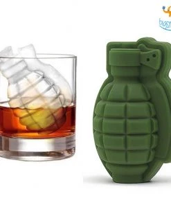 Akshay Mumbai Importer Grenade Ice Mould - Set Of 2 Father's Day
