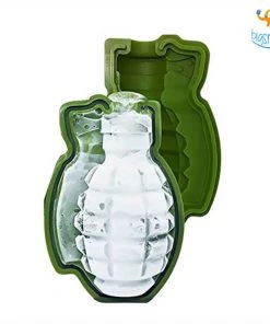 Akshay Mumbai Importer Grenade Ice Mould - Set Of 2 Father's Day