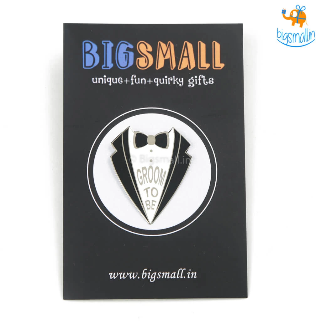 Bigsmall_piu Groom To Be Lapel Pin