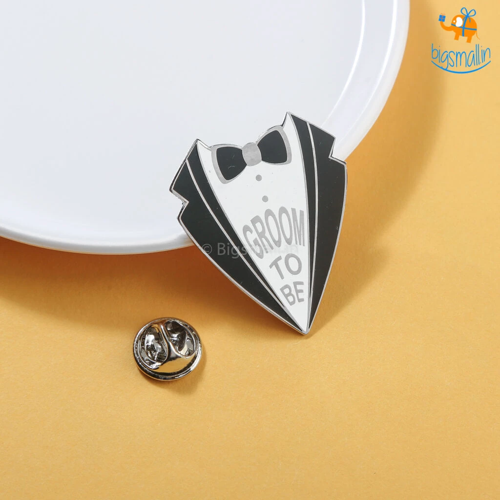 Bigsmall_piu Groom To Be Lapel Pin