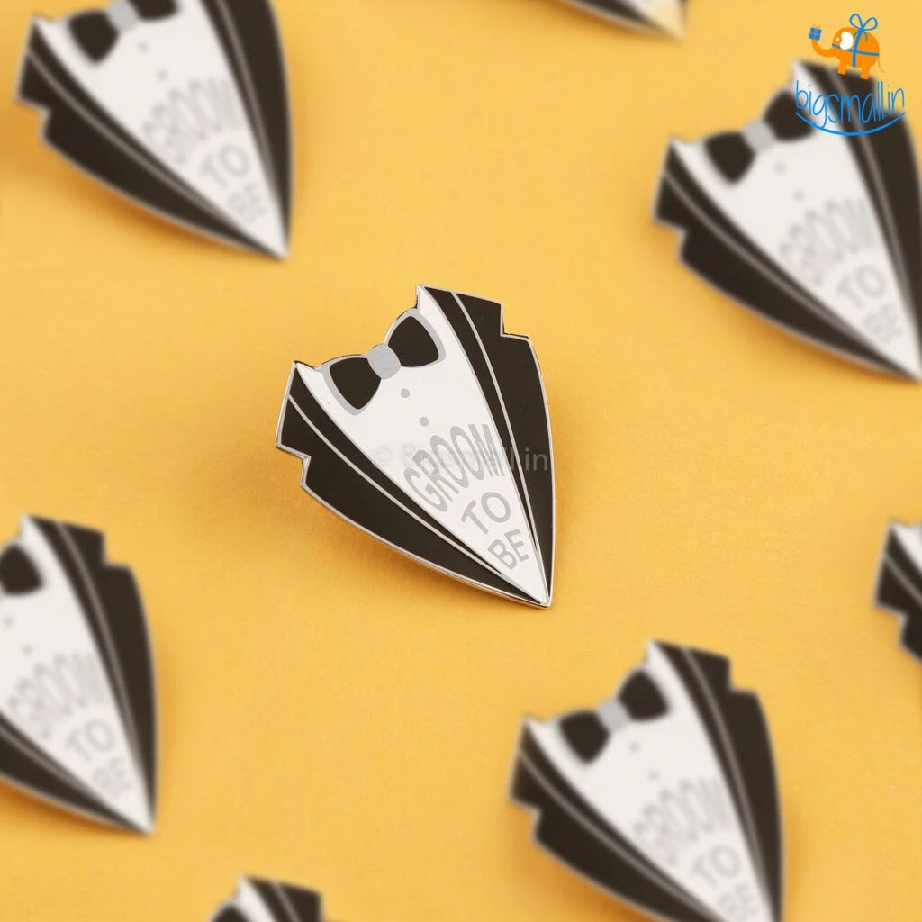 Bigsmall_piu Groom To Be Lapel Pin