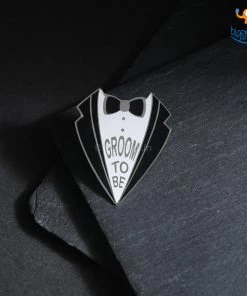 Bigsmall_piu Groom To Be Lapel Pin
