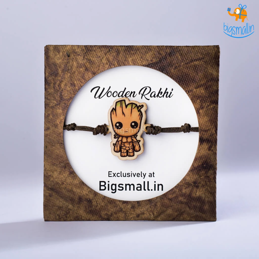 Bigsmall_cc Avengers Wooden Rakhi