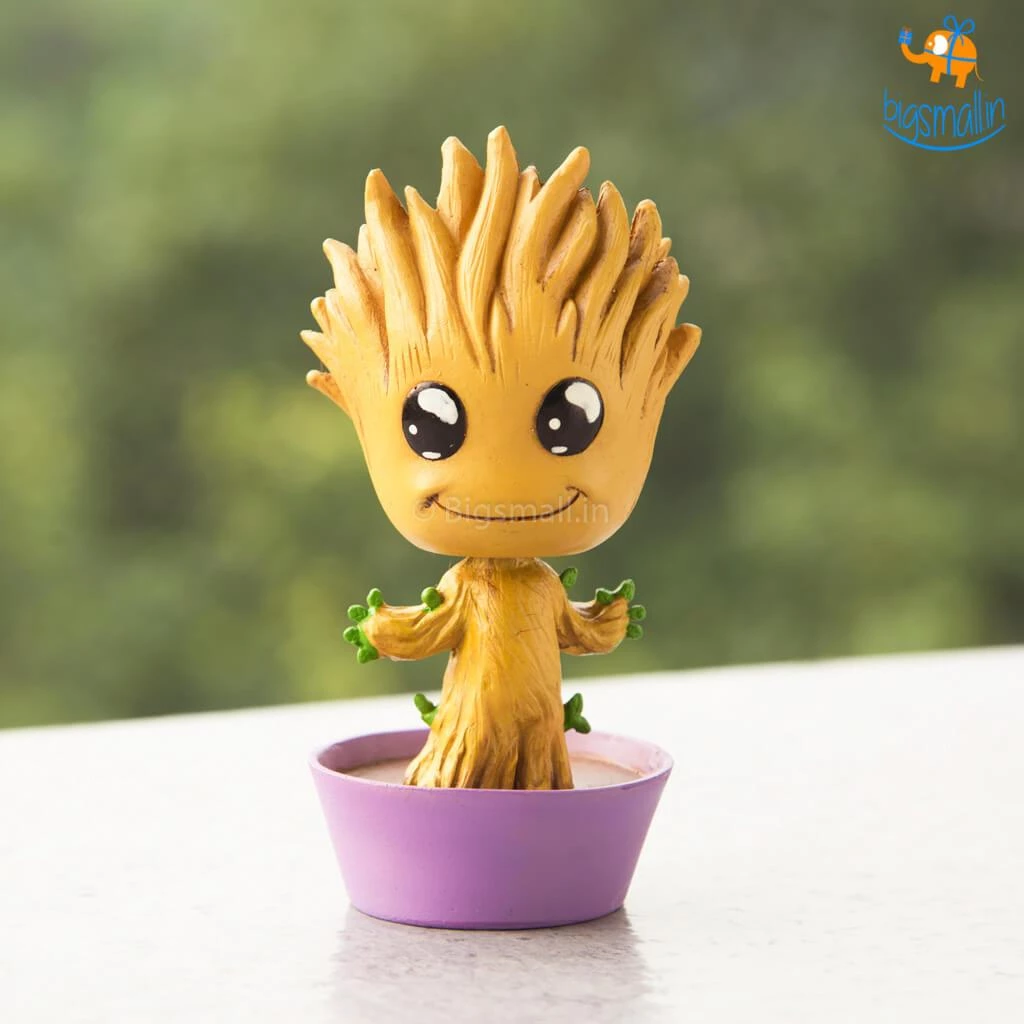 WowHeads All Of It Baby Groot Resin Bobble Head