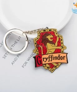 Bigsmall_piu All Of It Gryffindor Metallic Keychain