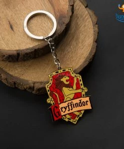 Bigsmall_piu All Of It Gryffindor Metallic Keychain