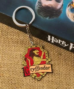 Bigsmall_piu All Of It Gryffindor Metallic Keychain