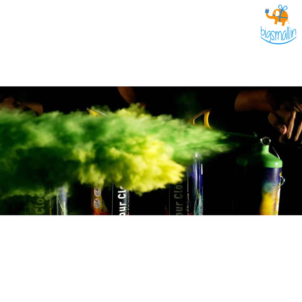 Radha Krishna Holi Gulal Color Cloud